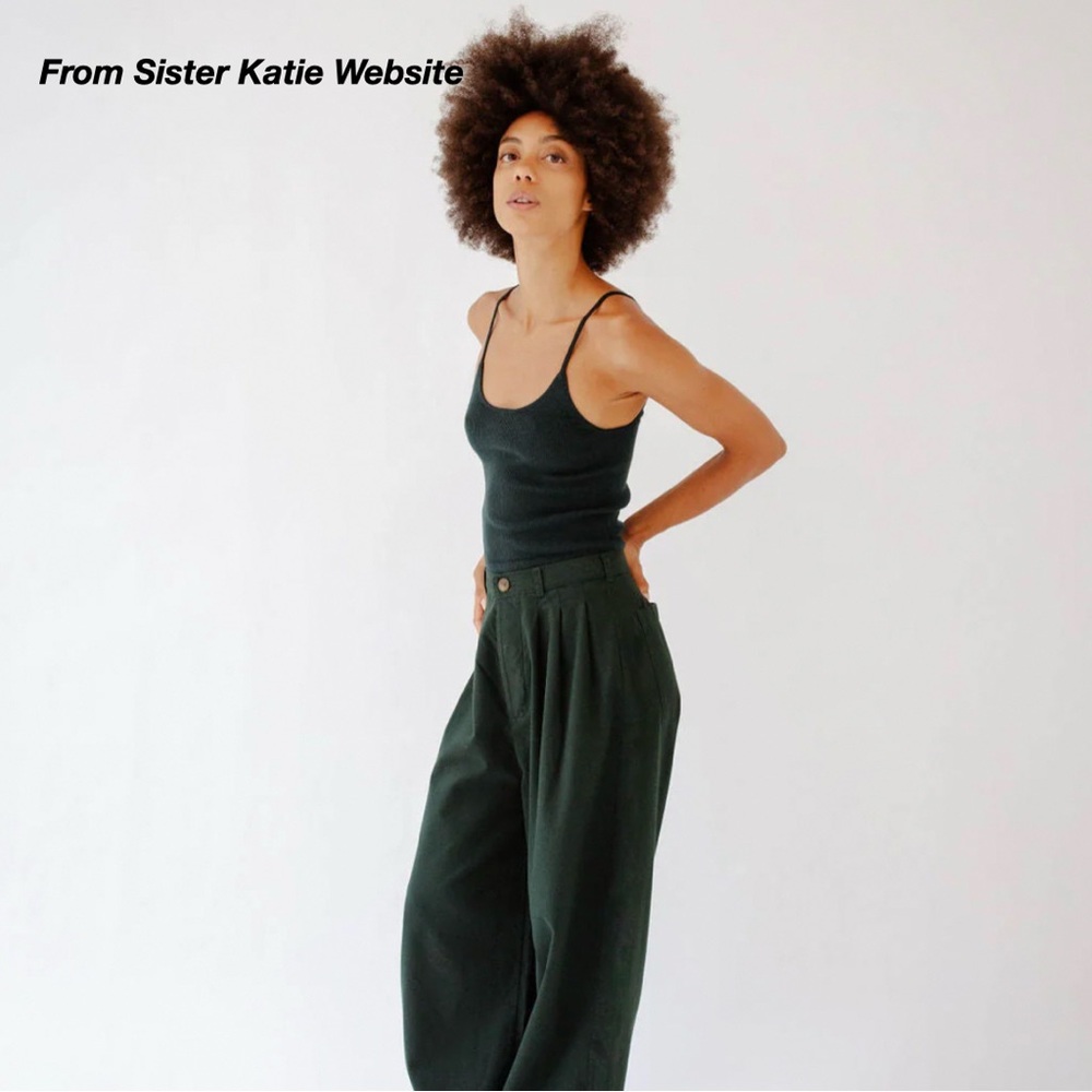 NWOT: SISTER KATIE ANNE HATHAWAY BODYSUIT IN BLACK FOREST (XS) - Picture 2 of 9